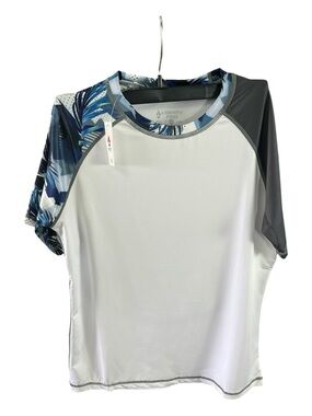 Liberty Pro NWT Kids Boys Short Sleeve Rash Guard Swim Shirt Youth XL